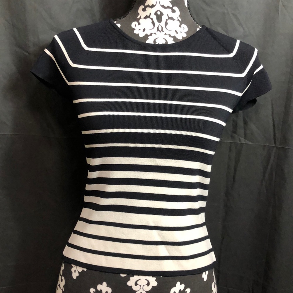 Women’s Striped Woven Top